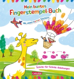 Mein buntes Fingerstempel-Malbuch