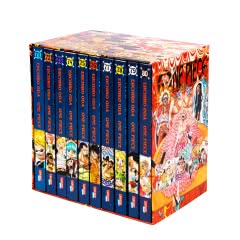 Cover von „One Piece Sammelschuber 8: Dressrosa (inklusive Band 71-80)“