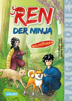 Cover von „Ren, der Ninja Band 4 – Wolfsspuren“