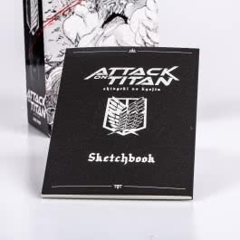 Attack on Titan Sammelschuber mit Sketchbook