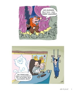 Fiese Bilder Voll-daneben-Cartoons Ari Plikat 2