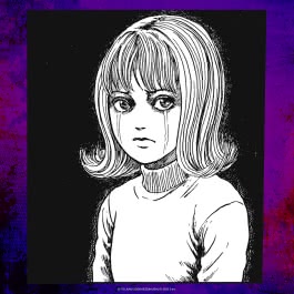 Panel aus Tomb Town von Junji Ito