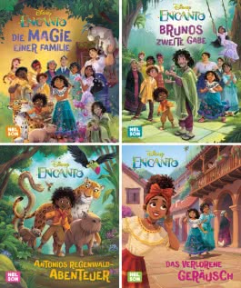 Nelson Mini-Bücher: 4er Disney Encanto 1-4