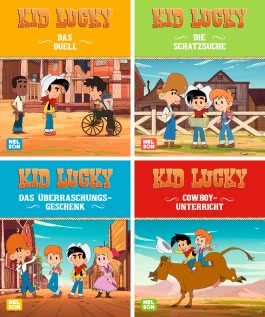 Nelson Mini-Bücher: 4er Kid Lucky 1-4 