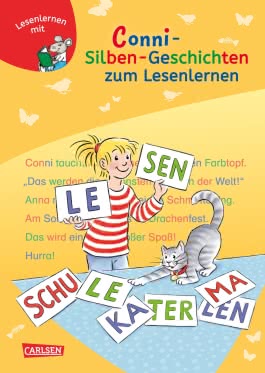 LESEMAUS zum Lesenlernen Sammelbände: Conni Silben-Geschichten zum Lesenlernen