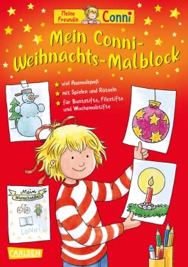 Conni Weihnachts-Malblock