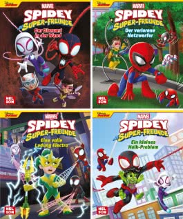 Nelson Mini-Bücher: MARVEL: Spidey und seine Super-Freunde 5-8 