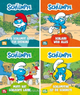 Cover von „4er Schlümpfe 1-4“