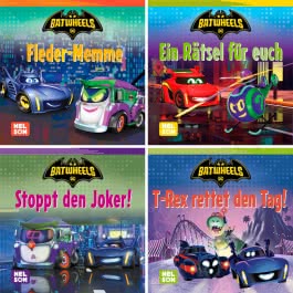 Cover von „4er-Set Maxi-Mini 59: DC Batwheels“