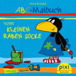 Pixi 1743: ABC-Malbuch vom kleinen Raben Socke