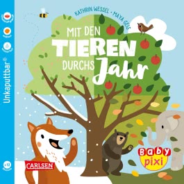 Baby Pixi (unkaputtbar) 92: Mit den Tieren durchs Jahr