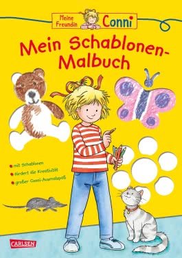 Conni Gelbe Reihe: Mein Schablonen-Malbuch