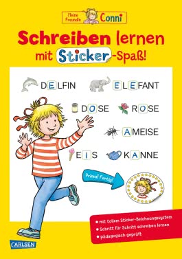 Conni Gelbe Reihe: Schreiben lernen mit Sticker-Spaß