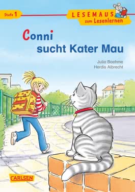 LESEMAUS zum Lesenlernen Stufe 1: Conni sucht Kater Mau