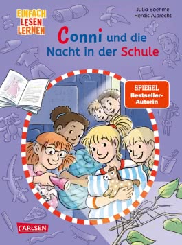 Cover von „Conni und die Nacht in der Schule“