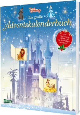 Cover von „Das große Disney-Adventskalenderbuch - mit Türchen zum Öffnen“