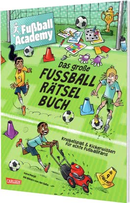 Cover von „Das große Fußball-Rätselbuch“