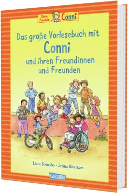 Cover von „Das große Vorlesebuch mit Conni und ihren Freundinnen und Freunden“