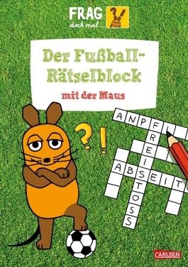 Cover von „Der Fußball-Rätselblock mit der Maus“