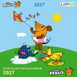Cover von „Der Kalender mit der Maus - Postkartenkalender 2027“