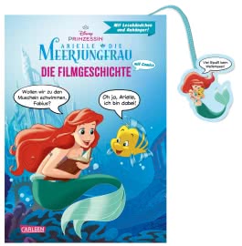 Cover von „Die Filmgeschichte mit Comics: Arielle - Mit Lesezeichen“