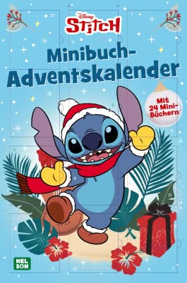 Cover von „Disney Stitch Minibuch-Adventskalender 2026“