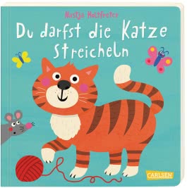 Du darfst die Katze streicheln 
