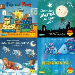 Maxi-Pixi-4er-Set 106: Geschichten für schöne Träume (4x1 Exemplar)