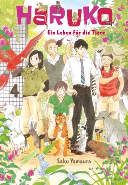 Cover von „Haruko − Ein Leben für die Tiere 4“