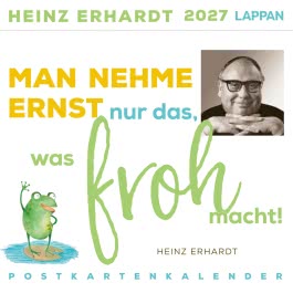 Cover von „Heinz Erhardt Postkartenkalender 2027“