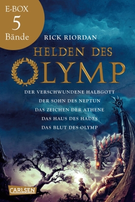 Helden des Olymp: Band 1-5 der spannenden Abenteuer-Serie in einer E-Box!