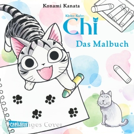 Cover von „Kleine Katze Chi – Das Malbuch“