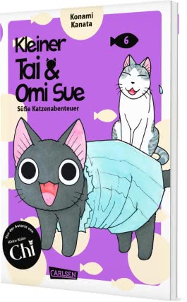 Cover von „Kleiner Tai & Omi Sue - Süße Katzenabenteuer 6“