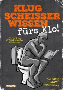 Cover von „Klugscheißerwissen fürs Klo“
