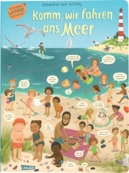 Komm, wir fahren ans Meer (Constanze von Kitzings Wimmelgeschichten 4)