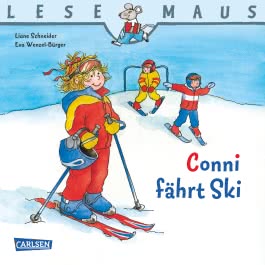 LESEMAUS: Conni fährt Ski