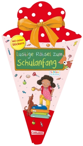 Cover von „Lustige Rätsel zum Schulanfang (Schultüte rot)“