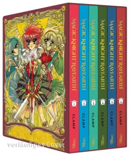 Cover von „Magic Knight Rayearth Premium Collection - Band 1-6 im Sammelschuber“
