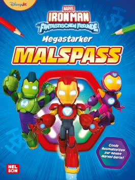 Cover von „MARVEL: Iron Man und seine fantastischen Freunde: Megastarker Malspaß“