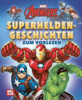 Cover von „Marvel Avengers: Superhelden-Geschichten zum Vorlesen“