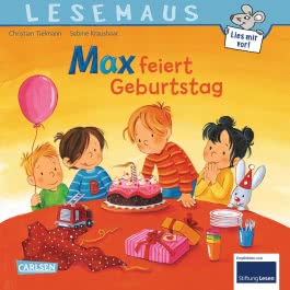 Cover von „Max feiert Geburtstag“