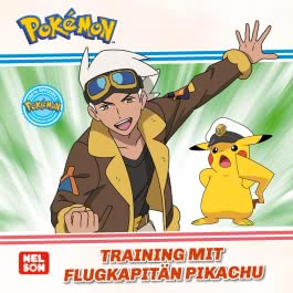 Cover von „Maxi-Mini 255: Pokémon: Training mit Flugkapitän Pikachu“