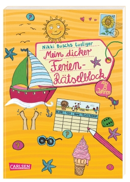 Mein dicker Ferien-Rätselblock