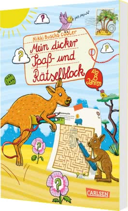 Rätselspaß Grundschule: Mein dicker Spaß- und Rätselblock