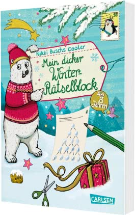 Cover von „Mein dicker Winter-Rätselblock“