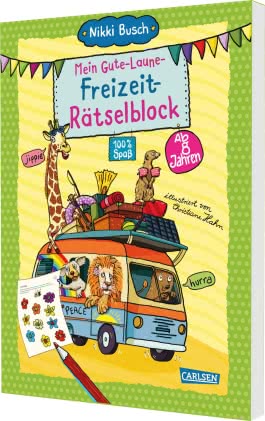 Rätselspaß Grundschule: Mein Gute-Laune-Freizeit-Rätselblock