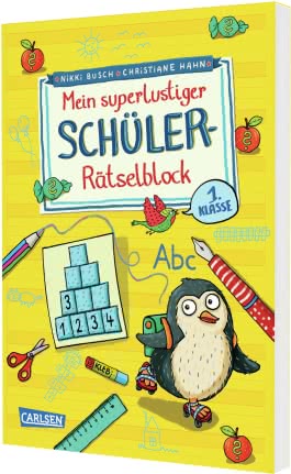 Cover von „Mein superlustiger Schüler-Rätselblock“