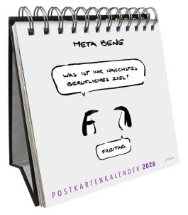 meta bene Postkartenkalender 2026