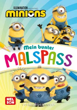 Cover von „Minions: Mein bunter Malspaß“