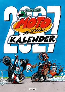 Cover von „MOTOmania Kalender 2027: Monatskalender im Großformat“